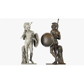 Ares Sculpture model